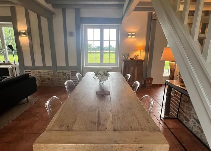 Maison Normande 15 Min De Deauville, 10 Min Annebault